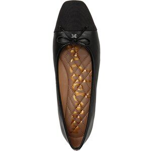 Sam Edelman Marley Flat in Black Leather